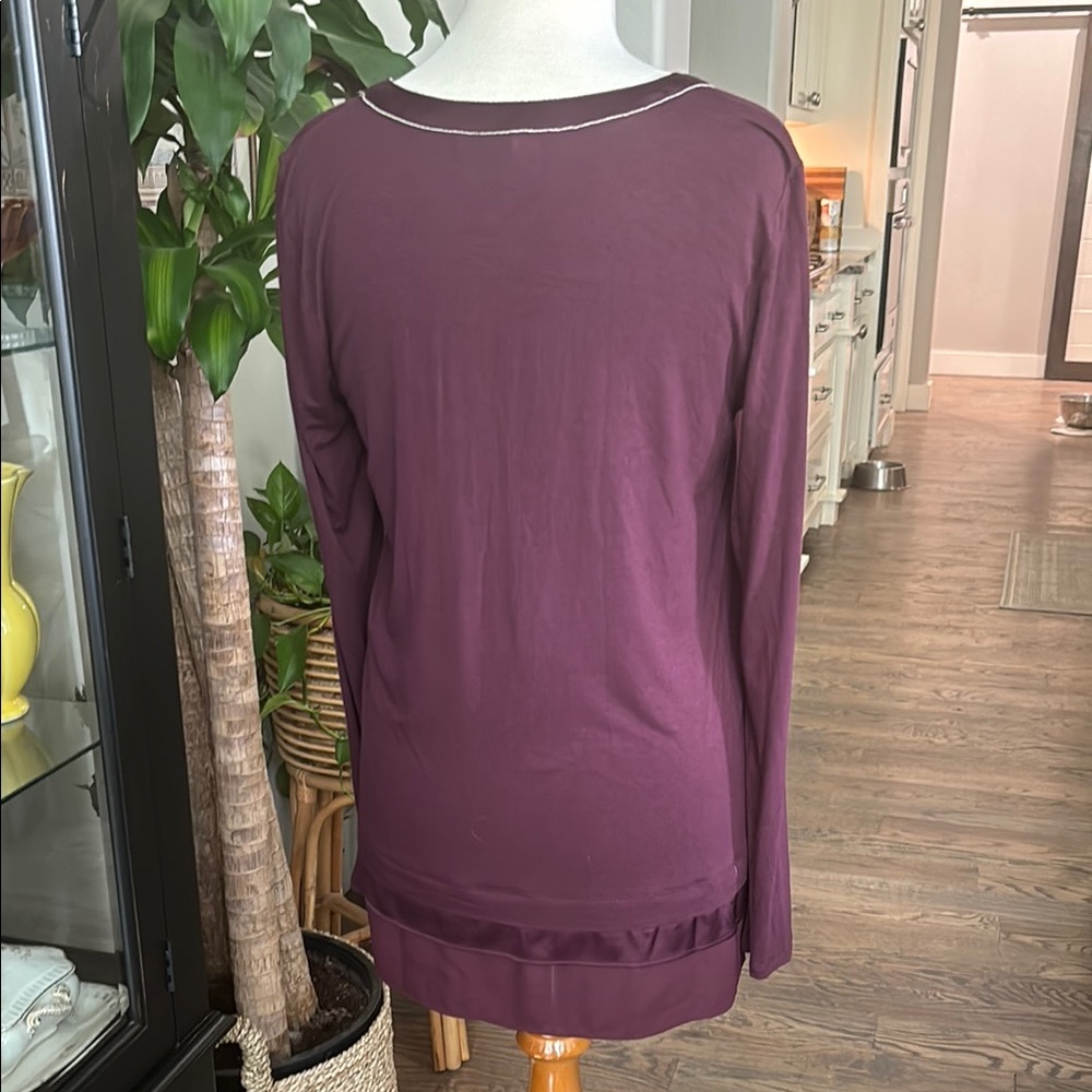 White House Black Market Long Sleeve Top – Size M - Picture 4 of 7